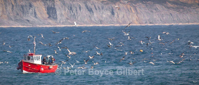 Fishing trip, Lyme Bay. - The Coast