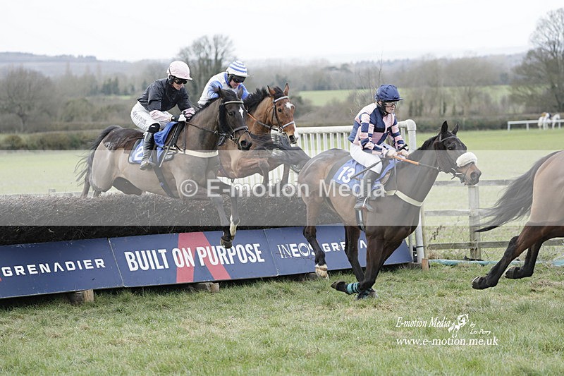 PtP 250223 0134 - Kimblewick Hunt Point-to-Point Kingston Blount 25/02/23