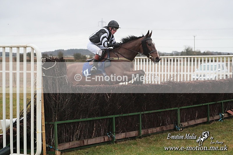 PtP 260125 361 - Cocklebarrow Point-to-Point racing with the Heythrop Hunt 26/01/25