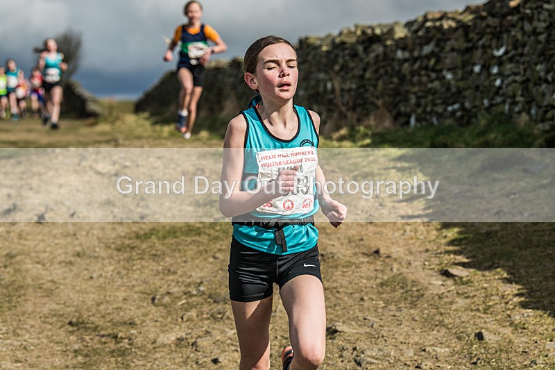 Helm Hill -45 - Kendal Winter League Helm Hill Fell Races (Under 13/15/17 & Seniors) Sunday 16th March 2025