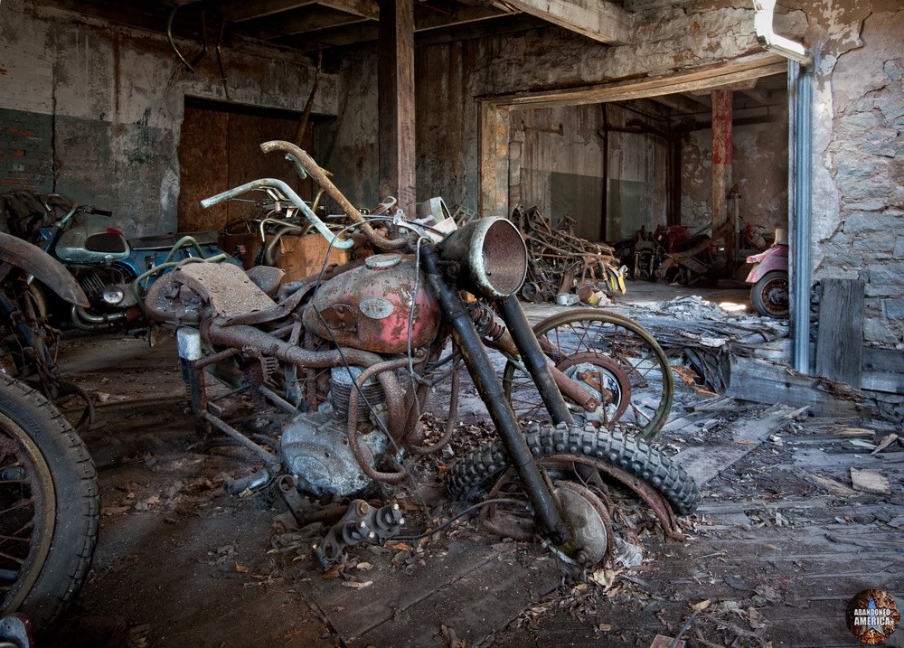 Kohl's Motorcycle Salvage, Lockport NY - Matthew Christopher Murray's Abandoned America