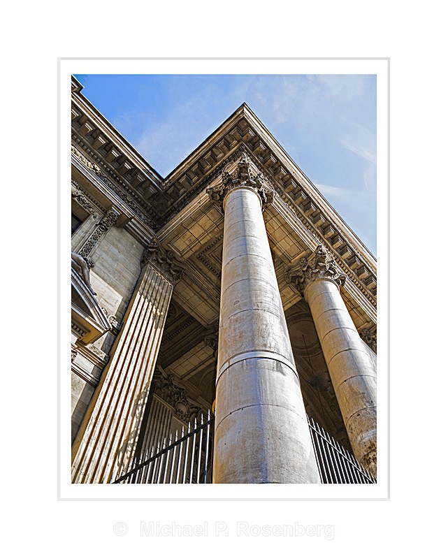 Cornises and Columns, Brussels Stockexchange, BE - Belgium