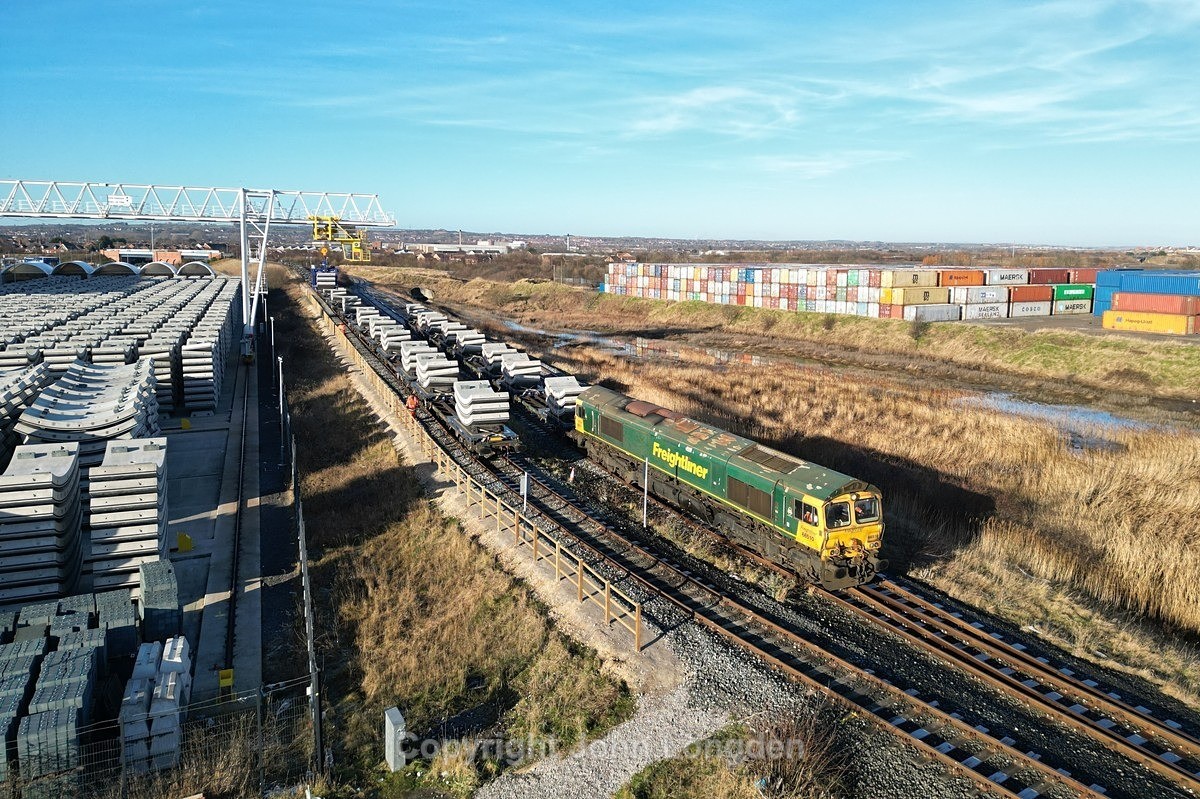 JL - 6.2.25 66510 4M52 Hartlepool Port - Willesden, Hartlepool - Latest shots