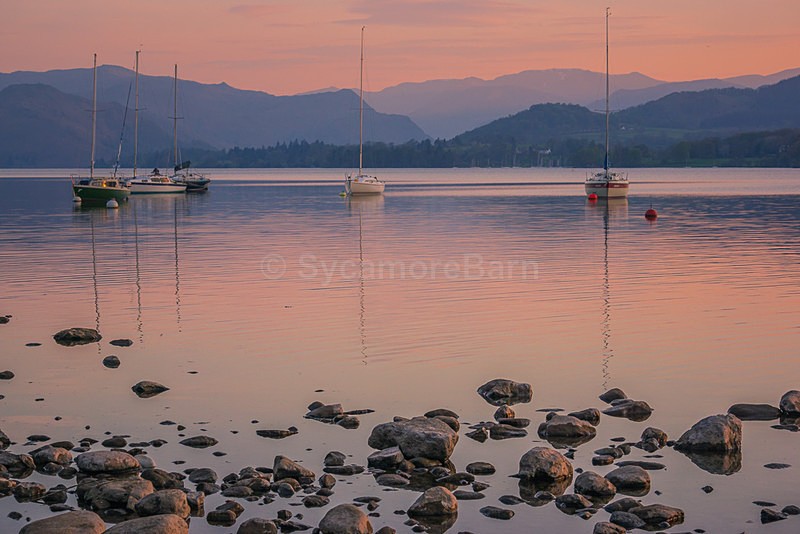 Evening boats - Dawn to Dusk