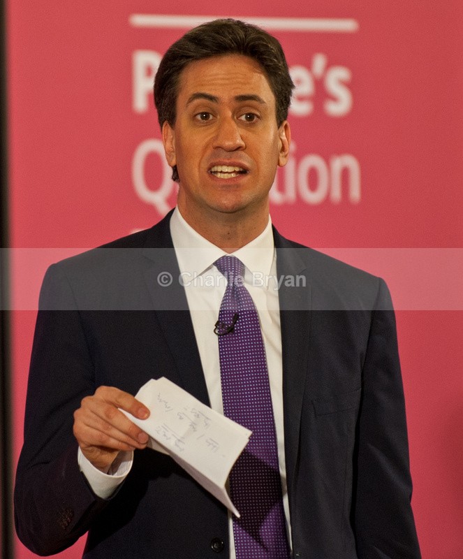  - Ed. Milliband Visits Stroud UK