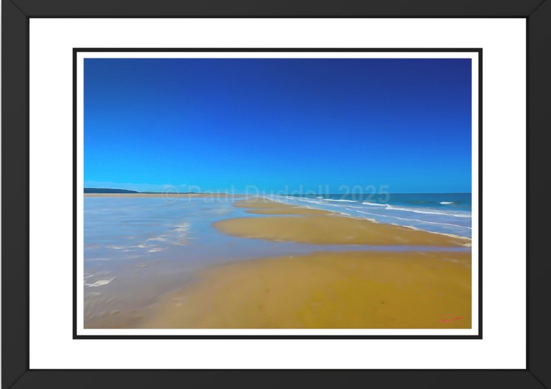 Seaside Serenity, Gorleston-On-Sea Paintings by Paul Duddell, Whispers & Strokes - Artist, Painter, and Photographer
