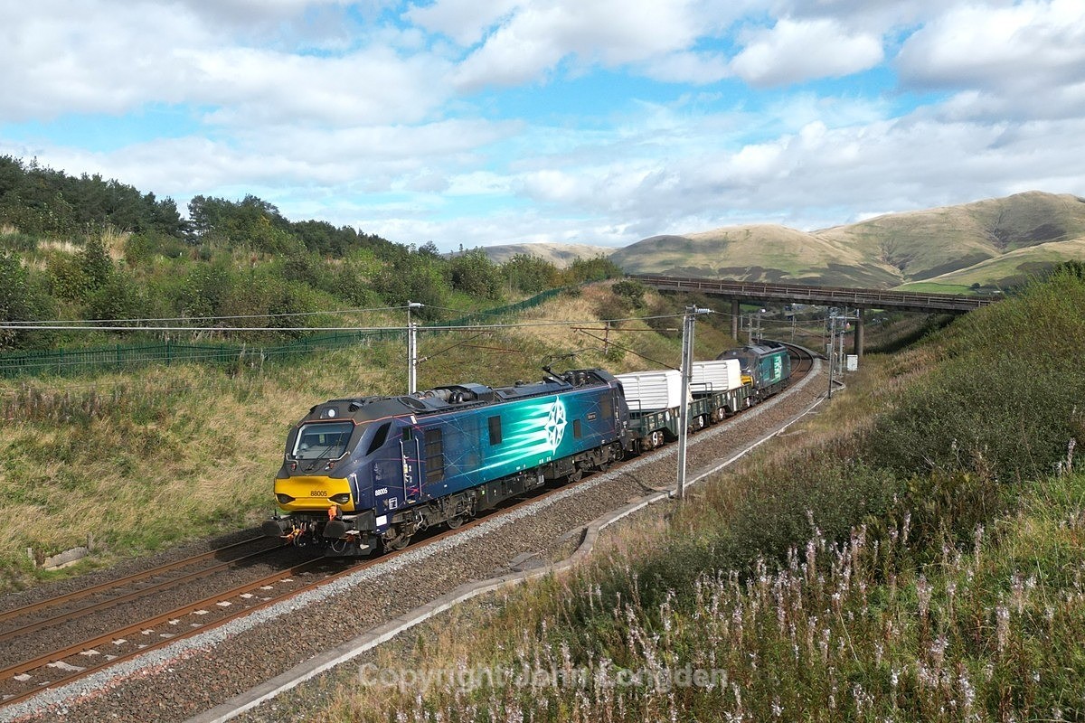 JL - 13.9.24 88005 6Z51 Carlisle Kingmoor - Heysham PS, Beckfoot - Latest shots