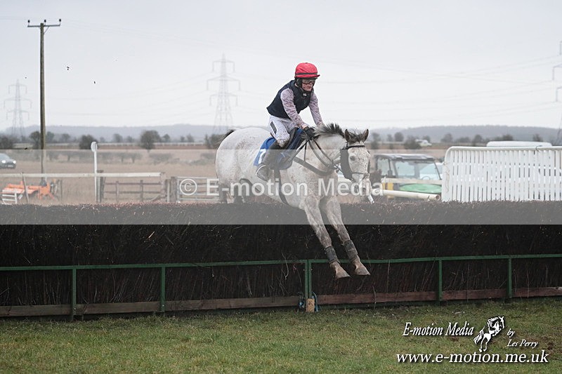 PtP 260125 594 - Cocklebarrow Point-to-Point racing with the Heythrop Hunt 26/01/25