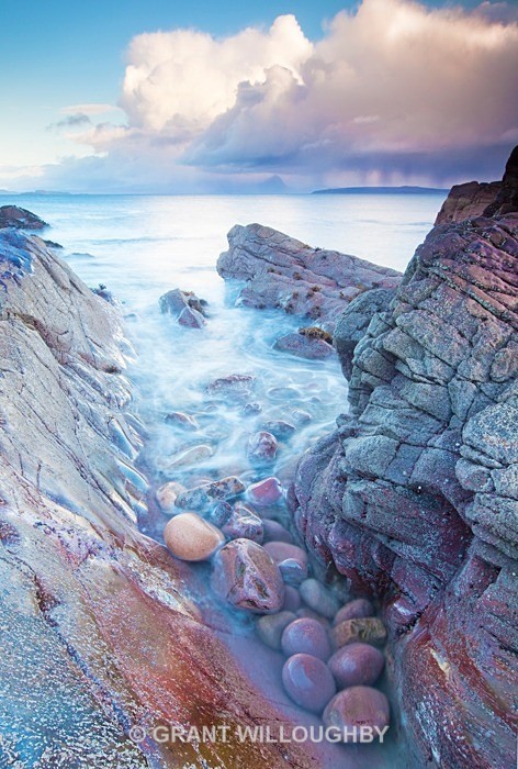View to Inverpolly from Mellon Udrigle - Vertical Images