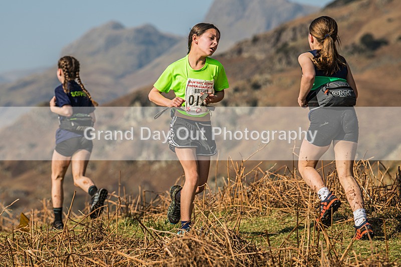 Elterwater-166 - Kendal Winter League Elterwater Under 13 Fell Race Sunday 9th March 2025