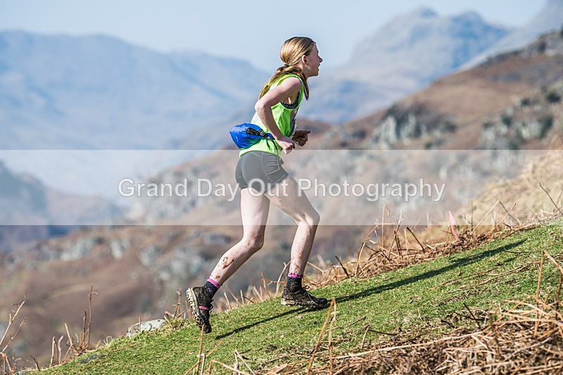 Elterwater-202 - Kendal Winter League Elterwater Under 15/17 Fell Races Sunday 9th March 2025