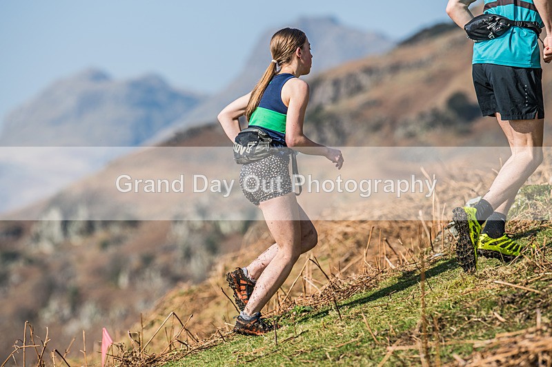Elterwater-217 - Kendal Winter League Elterwater Under 15/17 Fell Races Sunday 9th March 2025