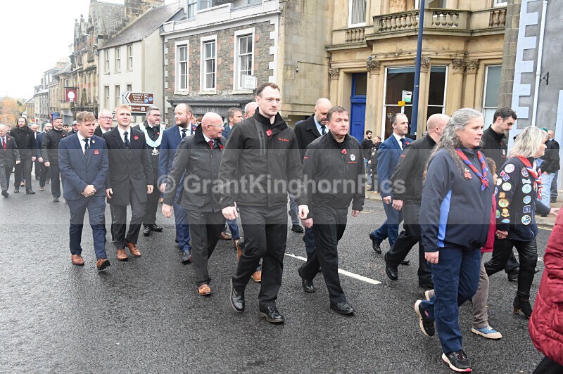 084 - Remembrance Sunday in Selkirk 2025