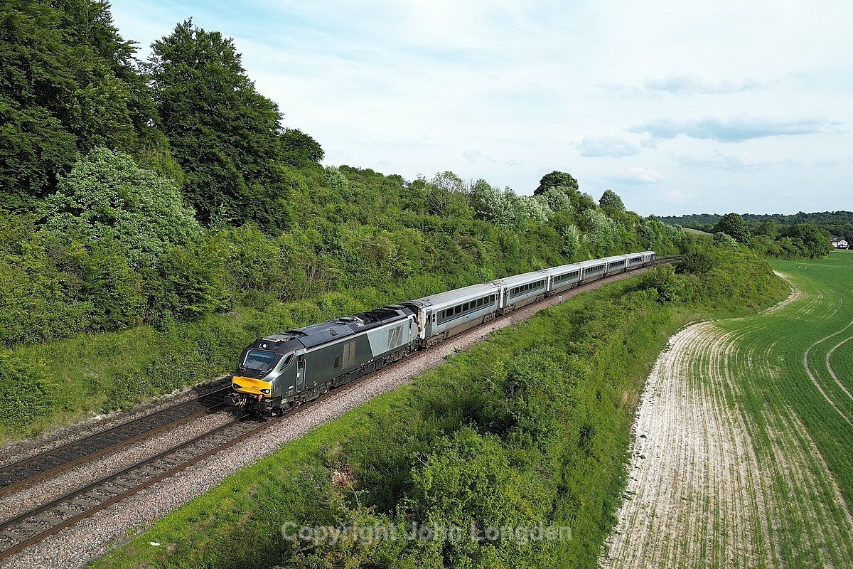JL - 20.5.25 68011 1J49 17:07 Marylebone -Stourbridge Jn, Wycombe West - Latest shots