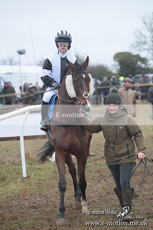 PtP 260125 426 - Cocklebarrow Point-to-Point racing with the Heythrop Hunt 26/01/25
