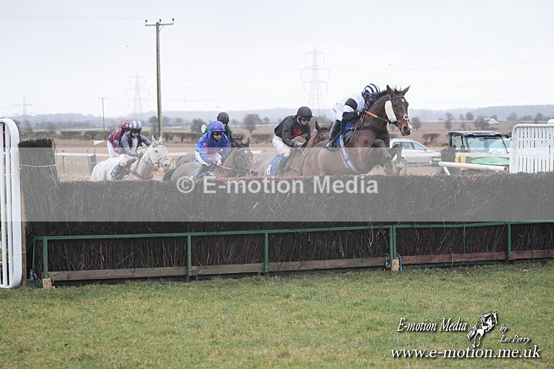 PtP 260125 574 - Cocklebarrow Point-to-Point racing with the Heythrop Hunt 26/01/25