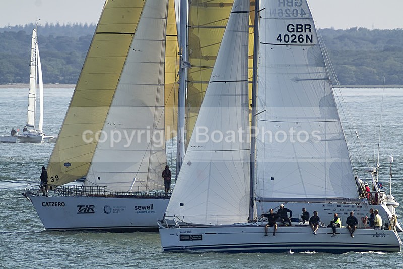 140621 Sunsail 4026 GBR4026N IOW148 - ROUND THE ISLAND - 21st June 2014