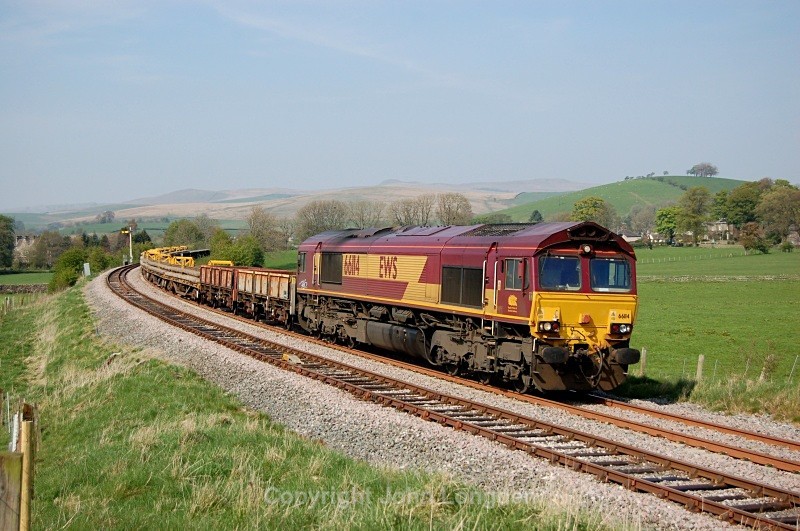 20.4.11 66114 6K05 Carlisle - Crewe, Goosemere Height - Goosemere Height