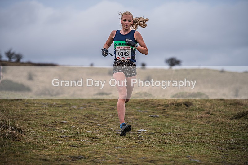 Cunswick U15  U17-173 - Kendal Winter League Cunswick Scar Junior Under 15 & 17 Fell Races Sunday 26th January 2025