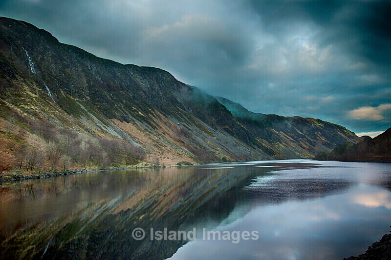 The view down the Passer Brander - Around Argyll