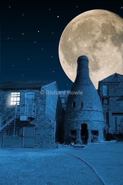 Moonlit Minkstone - The Potteries by Moonlight