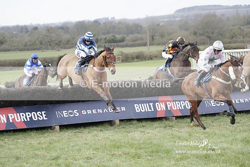 PtP 250223 0280 - Kimblewick Hunt Point-to-Point Kingston Blount 25/02/23