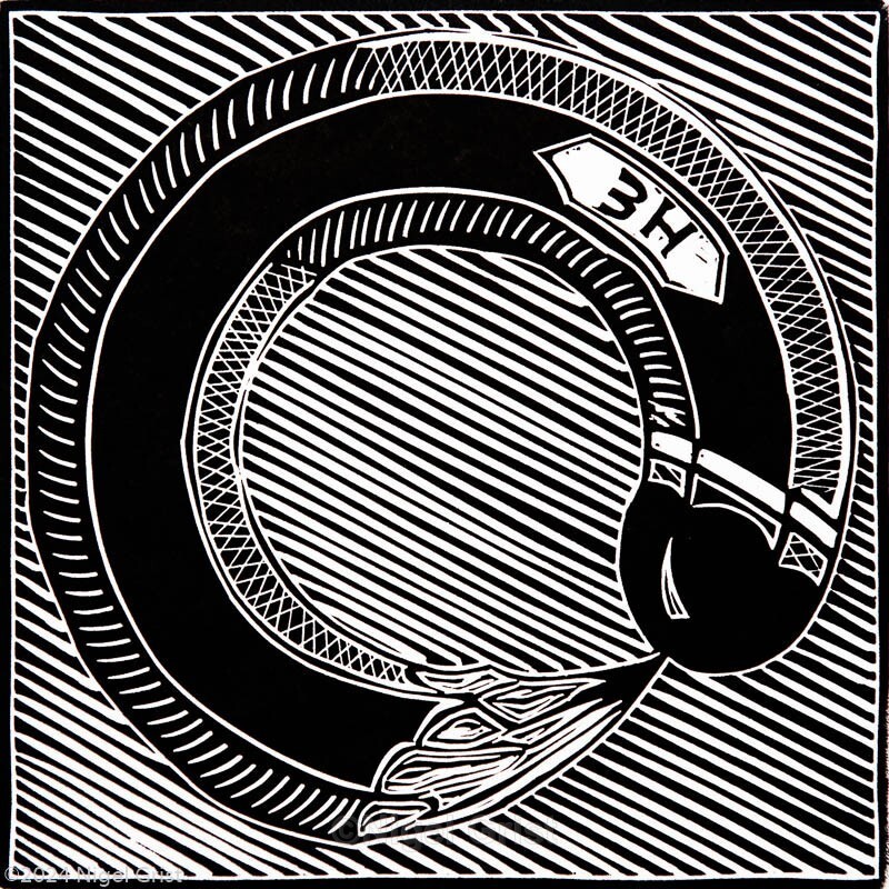  - Linocut