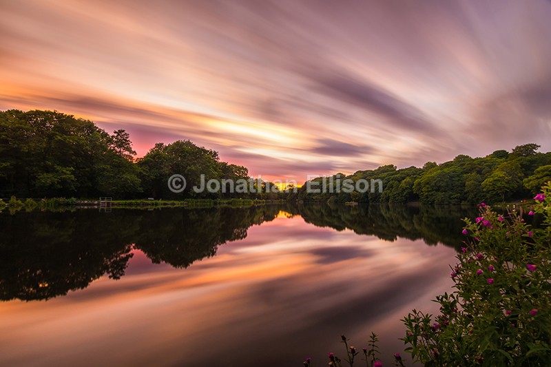 Big Lodge Sunset - Lancashire