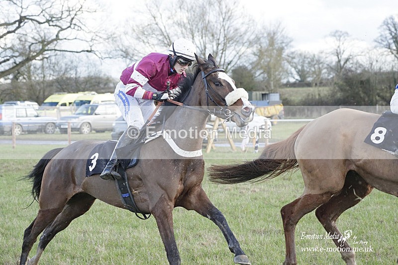 PtP 180323 1459 - Shelfield Park Races with Croome & West Warwickshire Hunt  18/03/23