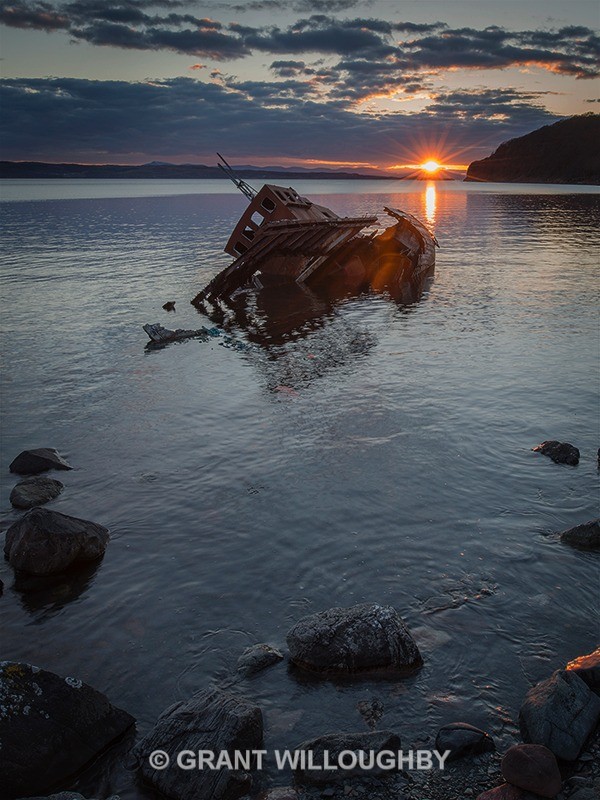 Diabaig sunset - Vertical Images