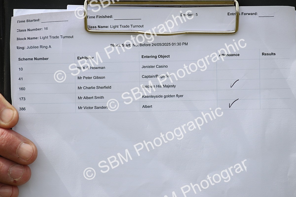 SBM_06967 - Class 16 - Light Trade