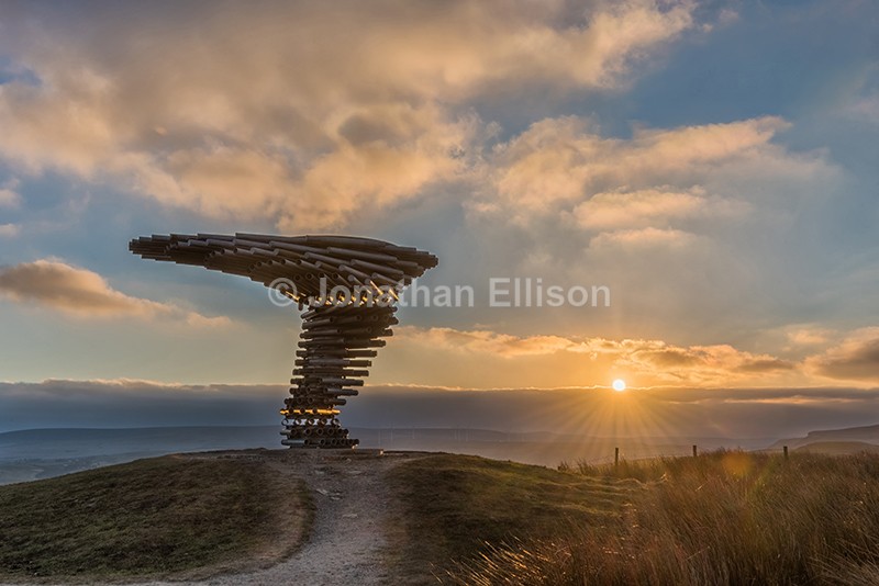 Singing Ringing Tree Sunrise - Lancashire