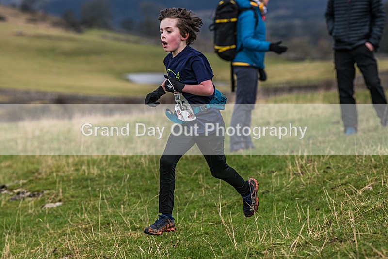 Cunswick U13-192 - Kendal Winter League Cunswick Scar Junior Under 13 Fell Race Sunday 26th January 2025