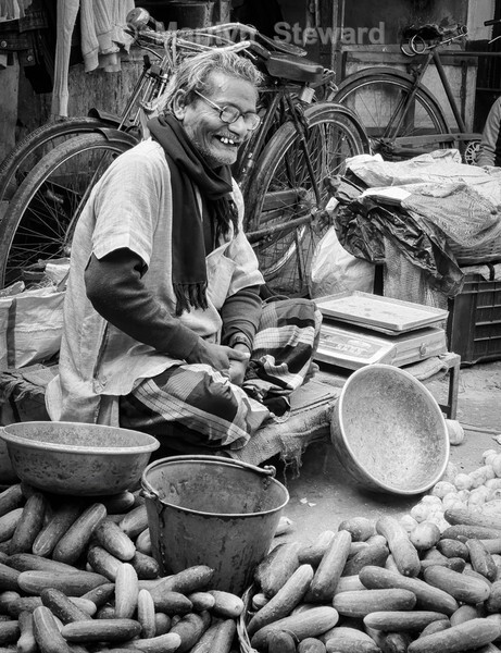Courgette seller - Exhibition acceptances