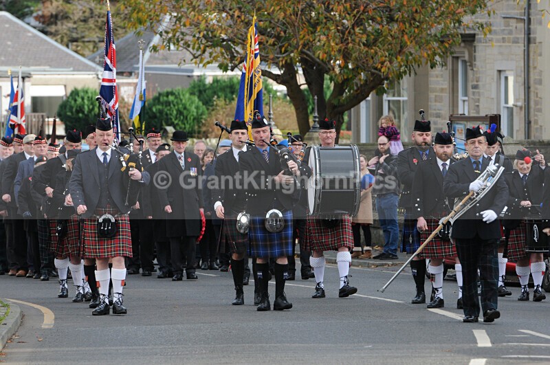 06 - Remembrance Sunday in Selkirk 2024