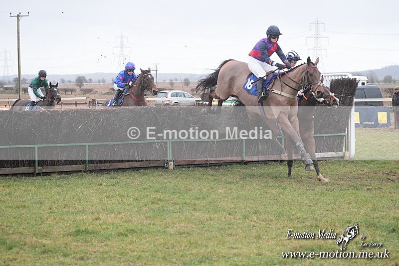 PtP 260125 538 - Cocklebarrow Point-to-Point racing with the Heythrop Hunt 26/01/25