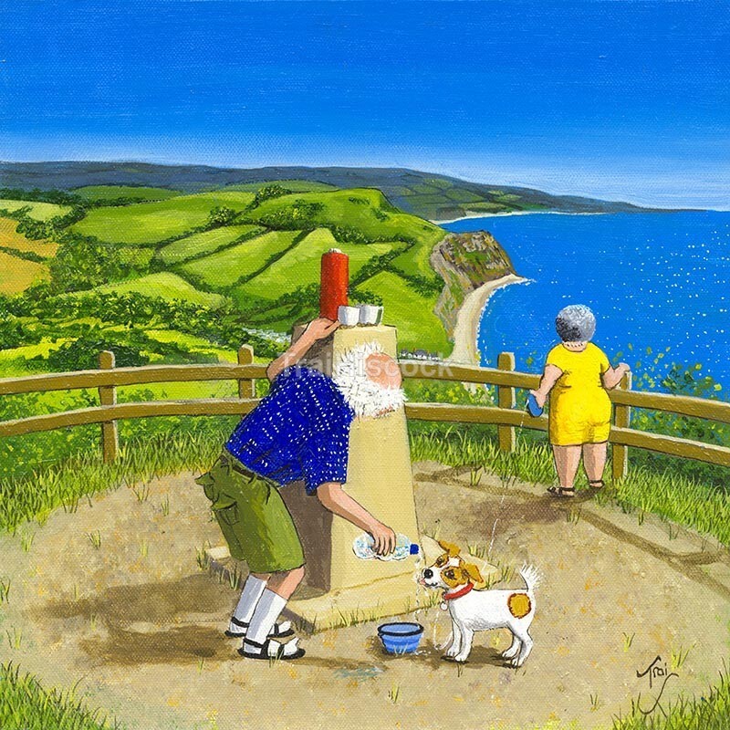 To cap it all - Around and about