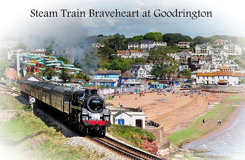 Fridge Magnet - Steam Train Braveheart - FRIDGE MAGNETS