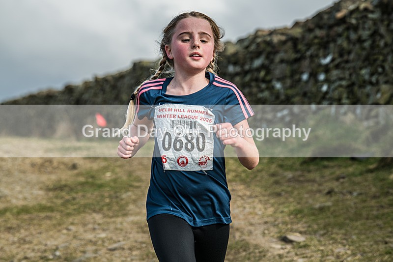 Helm Hill -187 - Kendal Winter League Helm Hill Fell Races (Under 13/15/17 & Seniors) Sunday 16th March 2025