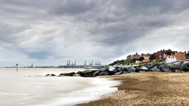 Felixstowe Beach From The Fludyers - Suffolk - Seascapes