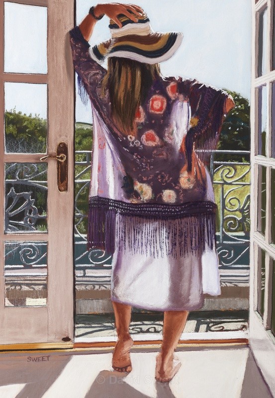 Summertime in Kirkubbin - Paintings