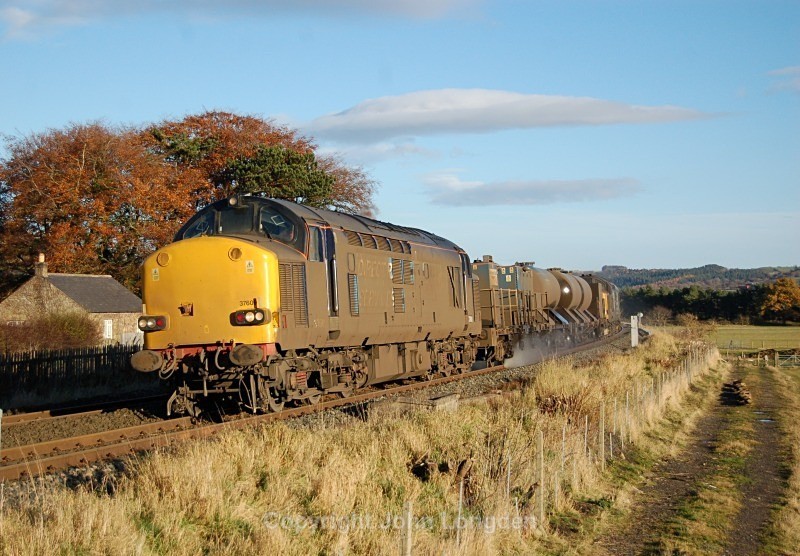 10.11.12 - 37609 & 37688 3S77 Nunthorpe - Carlisle, Lipwood Well - Tyne Valley (west to east)
