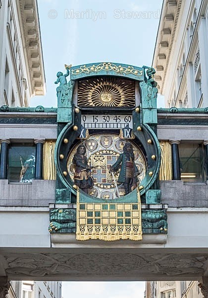 Vienna - Ankeruhr clock - Capitals of Eastern Europe