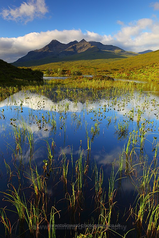 Loch Nan Eilean and the Black Cuillins, Skye.      Ref 6147 - Scotland