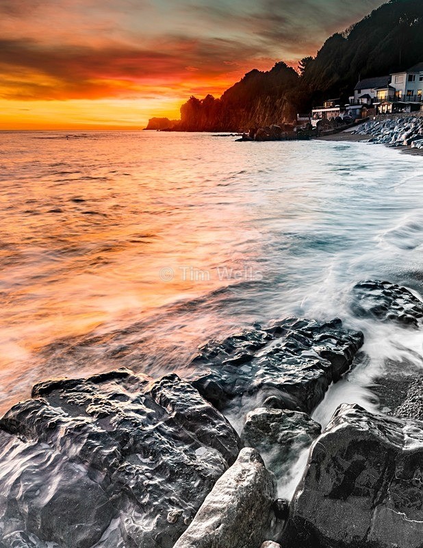070 sunset on the rocks - All photos