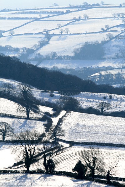 Mendips in snow _S076 - Somerset landscape Photography