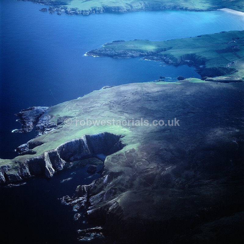aerial pictures of Scotland north coast coastline