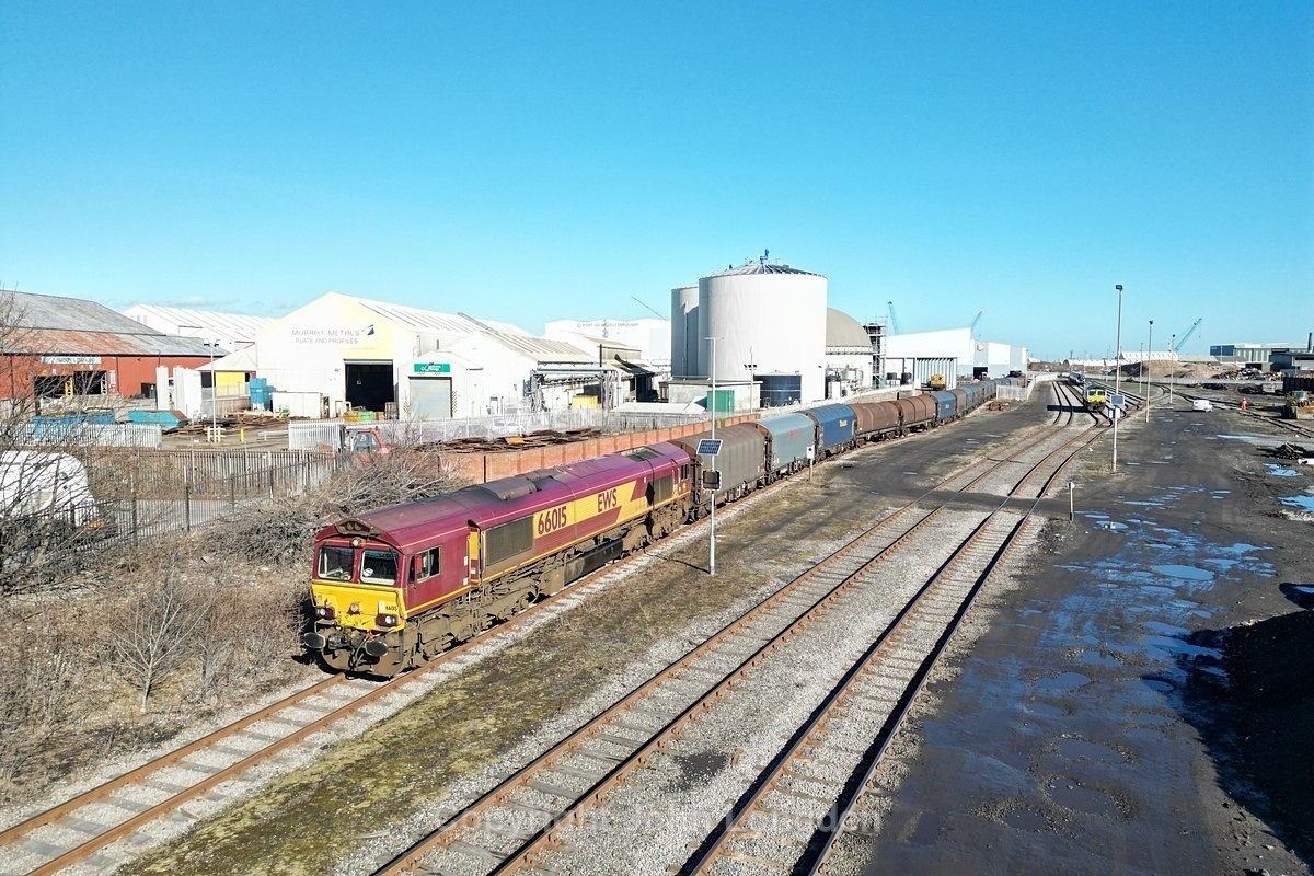 JL - 28.2.25 66015 6N52 Middlesbrough Dawson - Tees NY, Dawsons - Latest shots