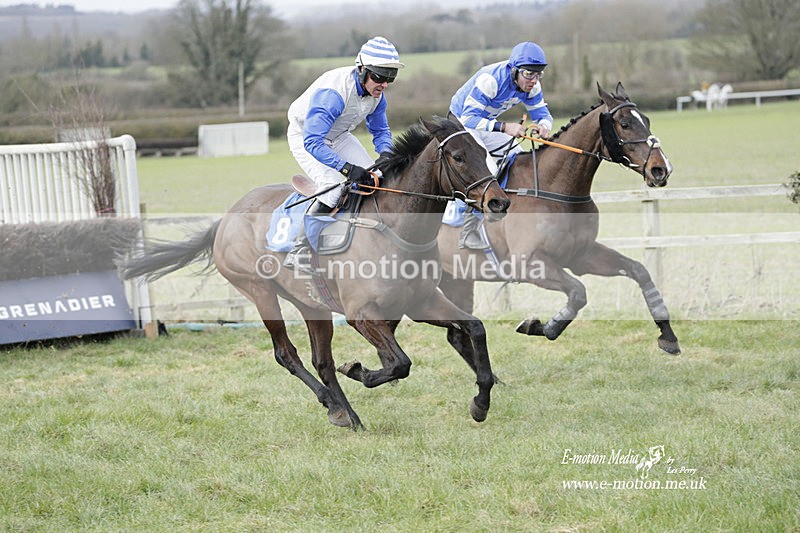 PtP 250223 0289 - Kimblewick Hunt Point-to-Point Kingston Blount 25/02/23