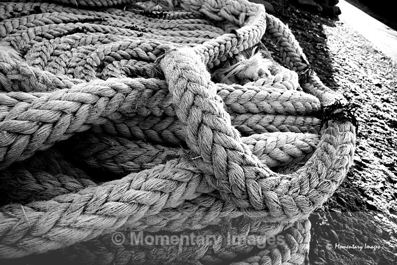 Rope - Black and White